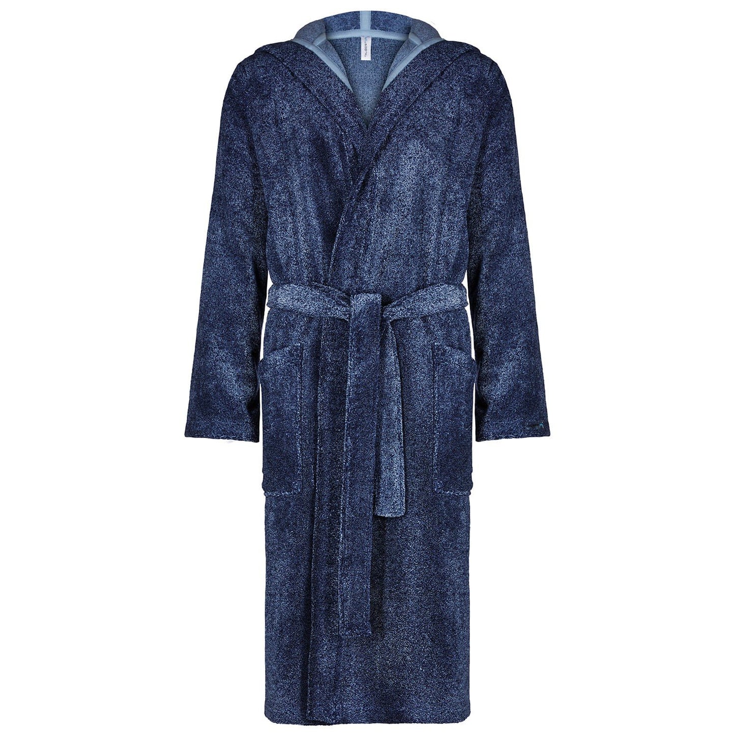 Taubert Eric langer Kapuzen-Bademantel 120 cm Blau