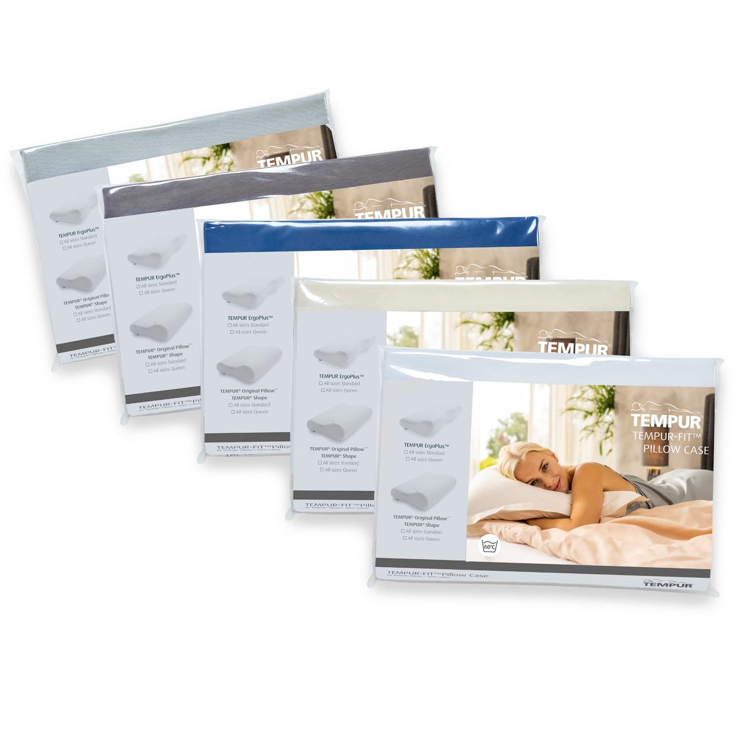 Tempur-Fit Curve/ Sonata Jersey Kissenbezug