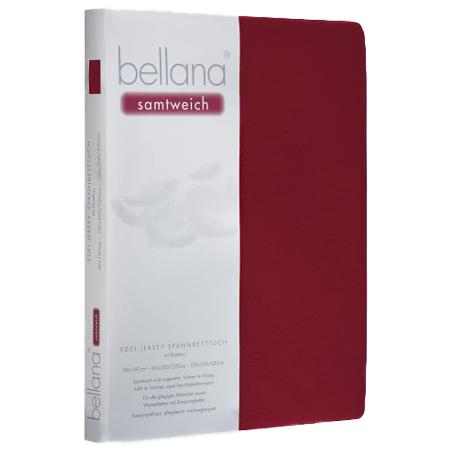 Bellana Samtweich Nobel-Jersey Elasthan Spannbettlaken
